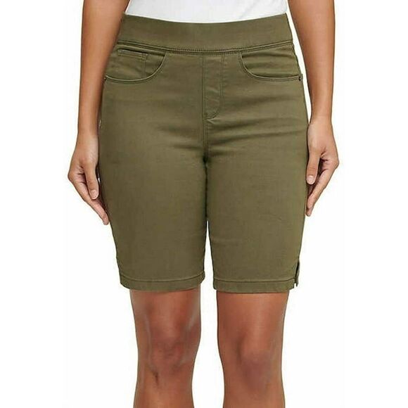 DKNY JEANS COMFORT STRETCH BERMUDA SHORTS SIZE SMALL - Picture 1 of 10